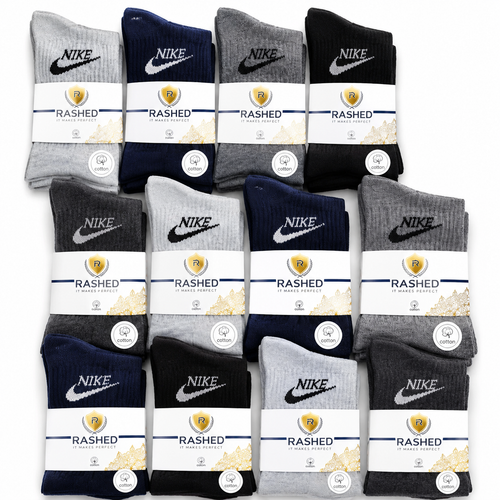 جوراب نیم ساق مردانه بسته 12تایی NIKE