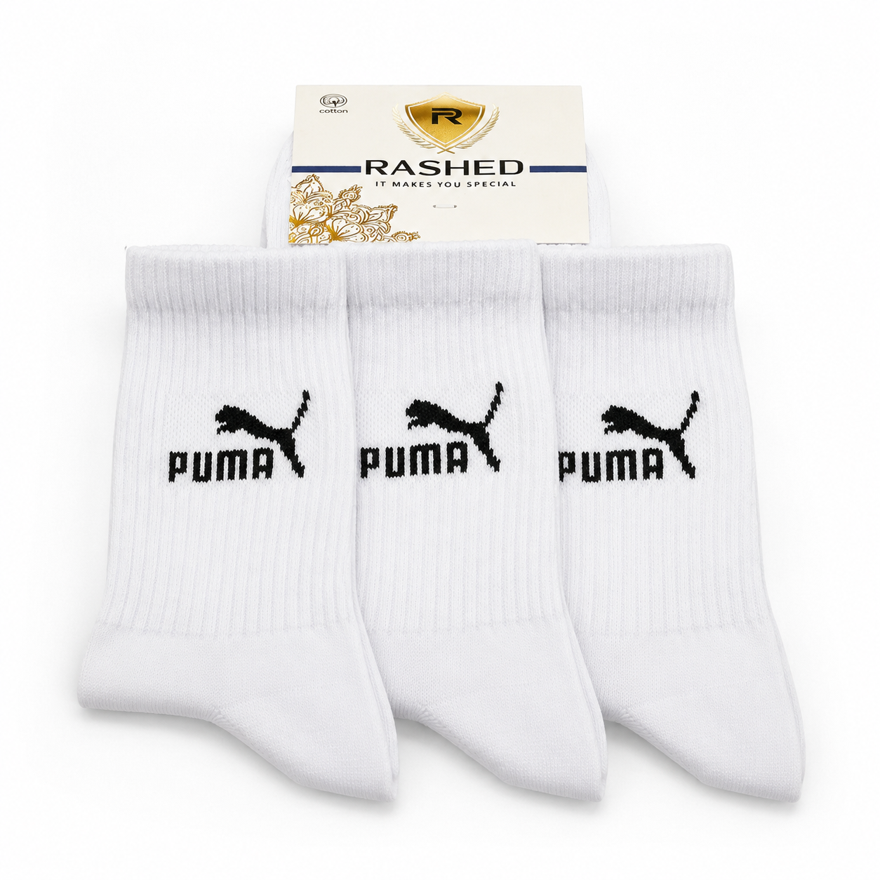 جوراب ساقدار طرح puma مدلrashed جین3 عددی
