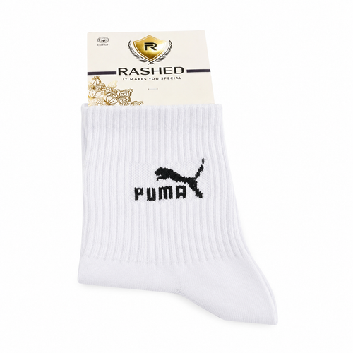 جوراب ساقدار طرح puma مدلrashed تک جفت