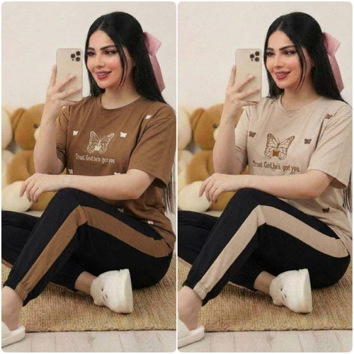 ست تیشرت شلوار بهارنارنج