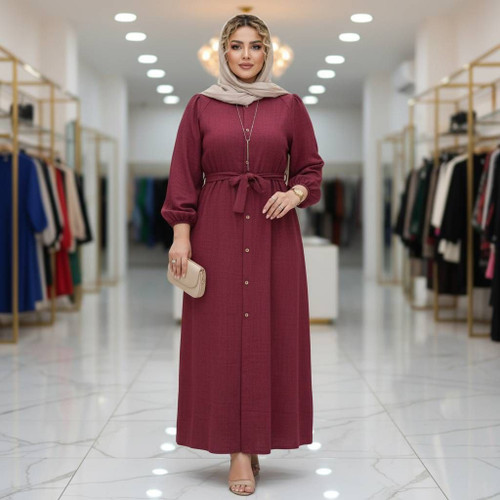 مانتو پیراهنی بلند مدلDONYA