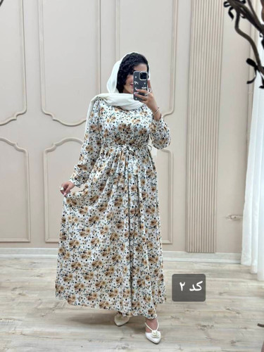 پیراهن طرح دار مدل ERIKA