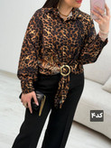 شومیزگره ای پلنگی(بوگاتی درجه یک)