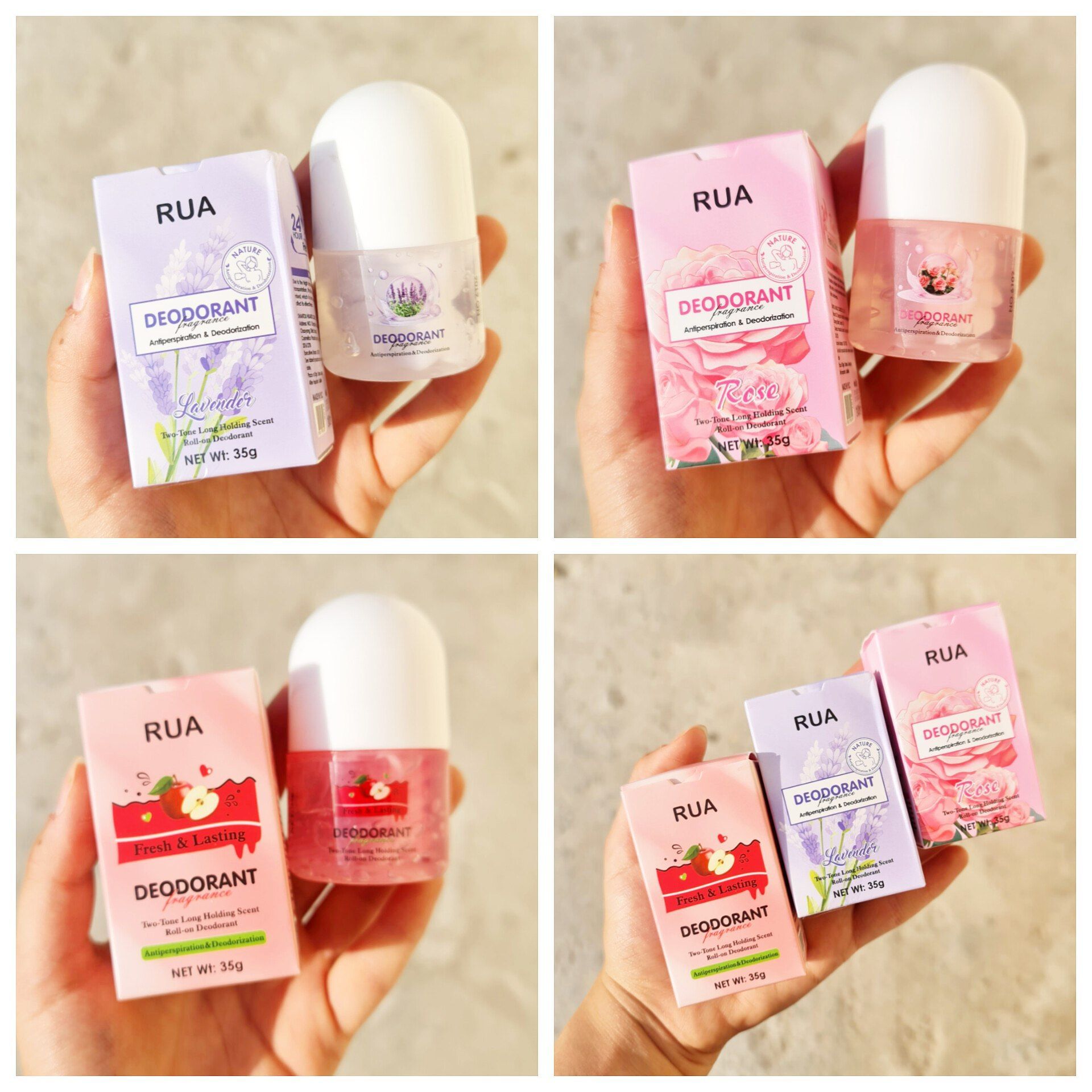 مام رولی DEODORANT اصلی 4 عددی