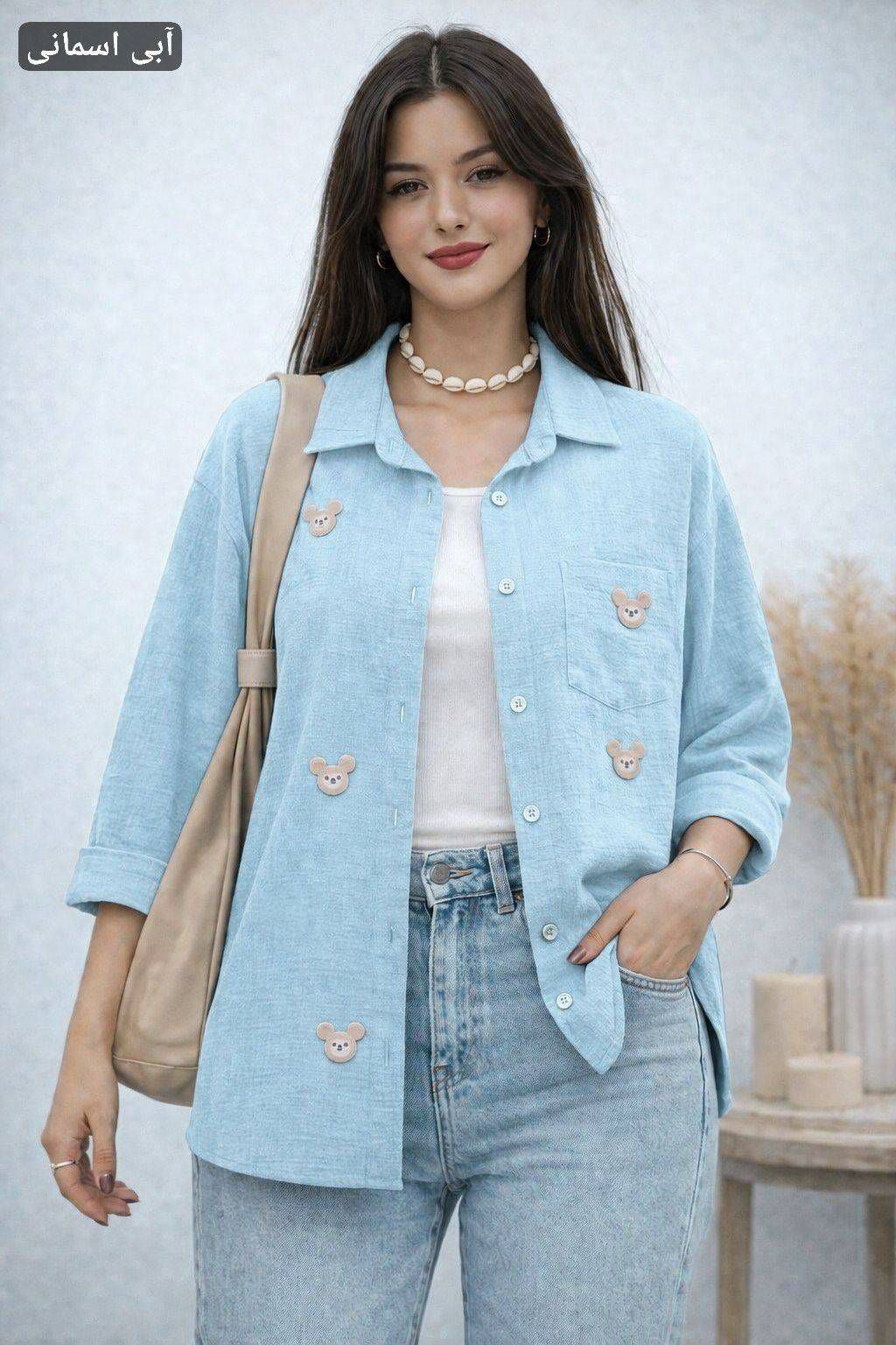 مانتو کیوت خرسی السا با کیفیت عالی