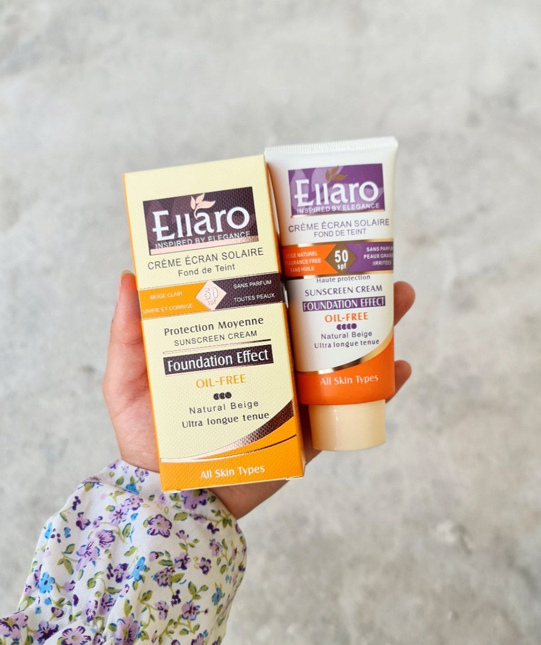 ضدافتاب رنگی ELLARO