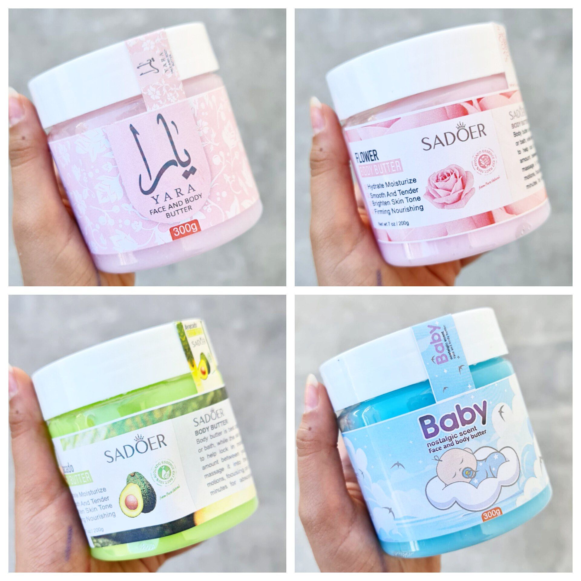 کره بدن  FACE AND BODY BUTTER