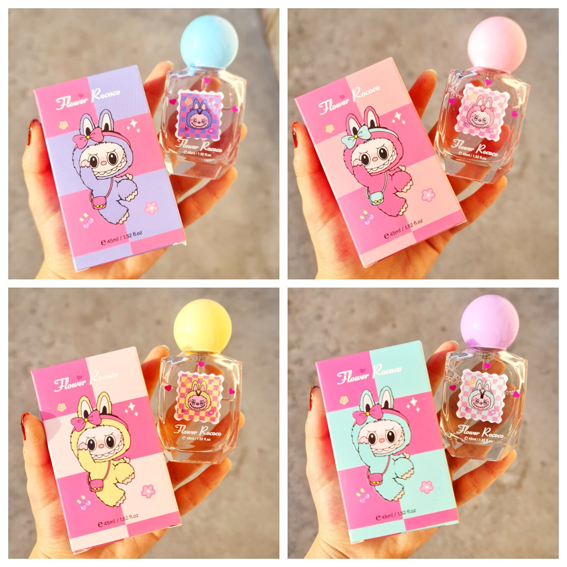 عطرکودک  پک 2 عددی labubu