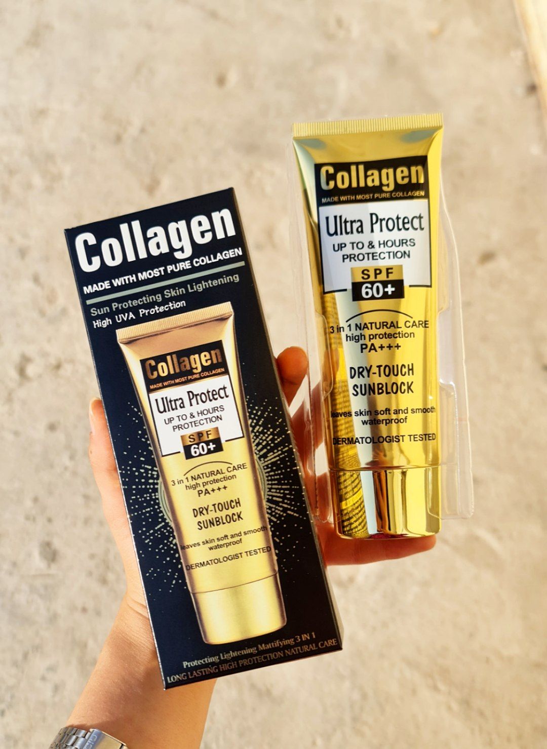 ضدافتاب بی رنگ کلاژنساز  COLLAGEN