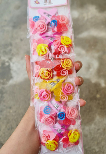 گیره جفتی گلی