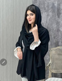 شال کتان رنگی