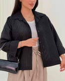 شومیز باکسی حصیری