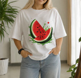 تیشرت باکسی میوه