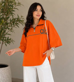 تیشرت لانگ طرح alo