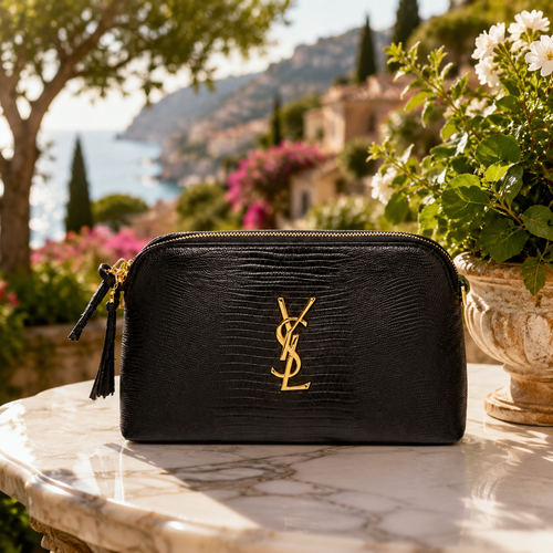 کیف چرم گاوی YSL