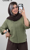 شومیز تک جیب کوک