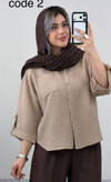 شومیز تک جیب کوک