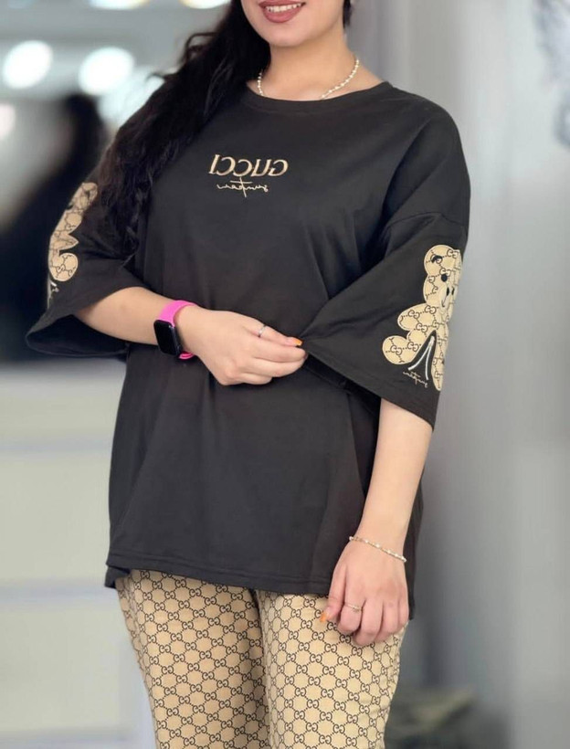 ست تیشرت شلوار خونگی