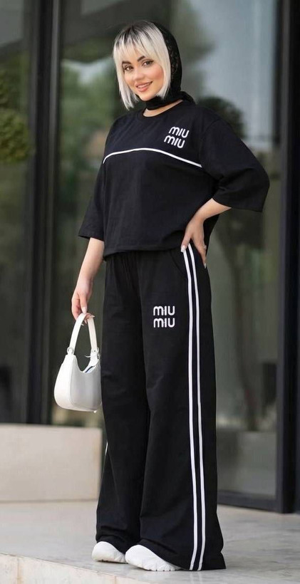 ست تیشرت شلوار miu miu