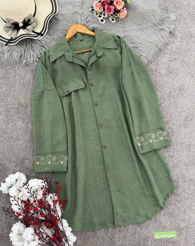 ملنتو شومیزی گلدوزی