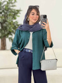شومیز تابستونی یاسی خنک