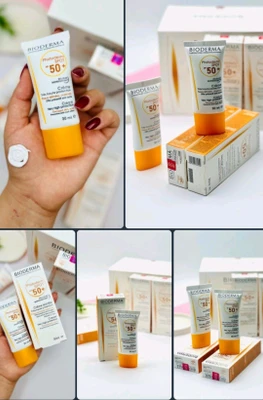 کرم ضد آفتاب بی رنگ SPF50 بیودرما اصل وارداتی