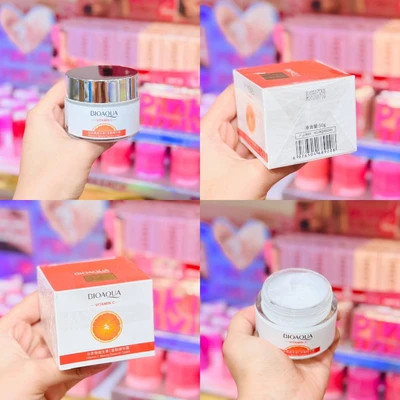 کرم صورت ویتامین سی بیوآکوا تقویت کلاژن سازی و روشن کننده