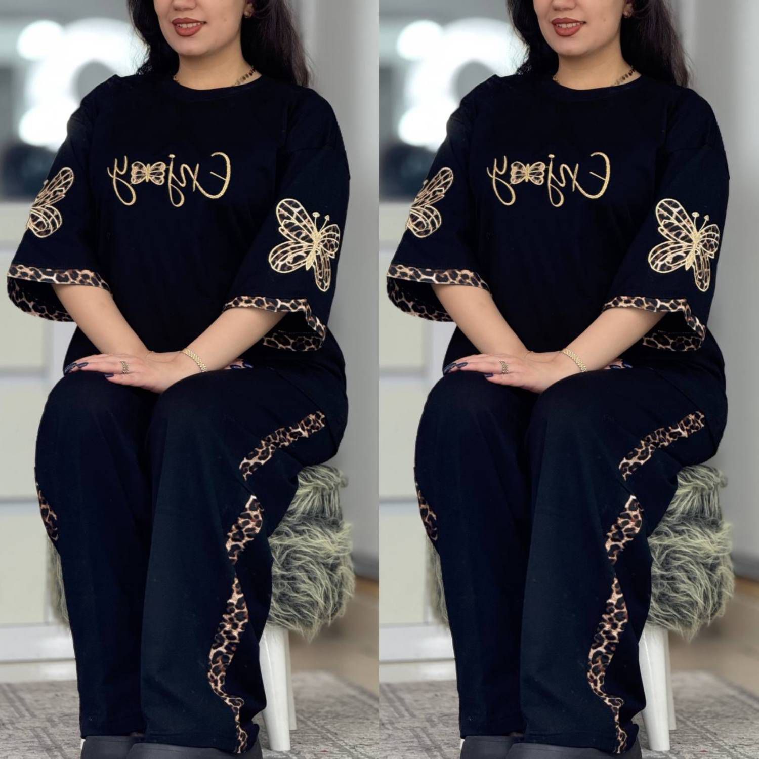 ست  تیشرت شلوار enjoy