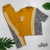 ست تیشرت شلوار پلنگی
