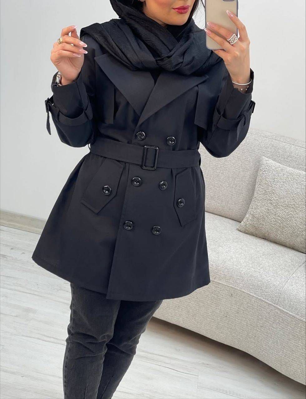 ترنچ کت پاییزی