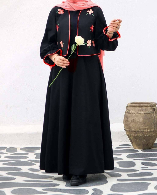 کت و سارافون گلدوزی نیایش مجلسی