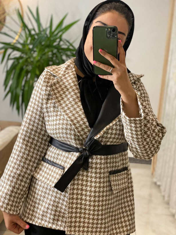 مانتو پاییزه ترکیبی