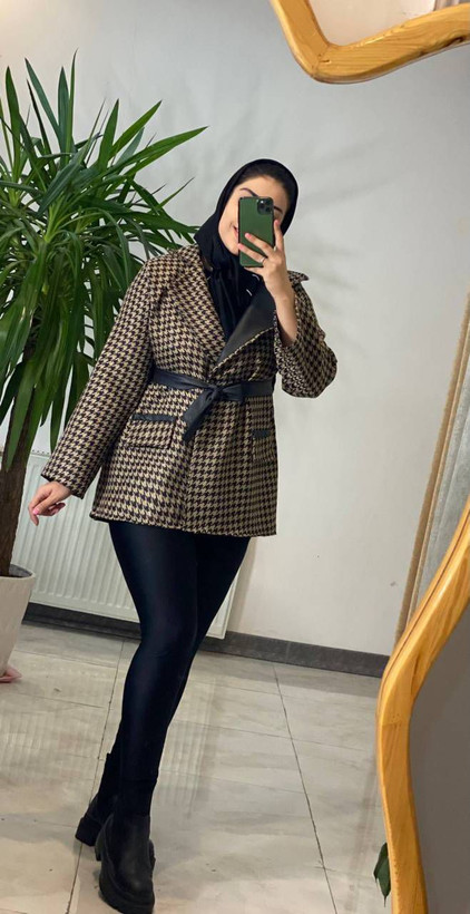 مانتو پاییزه ترکیبی