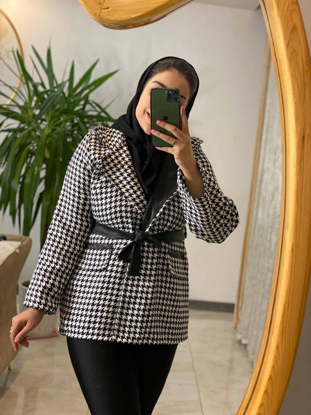 مانتو پاییزه ترکیبی