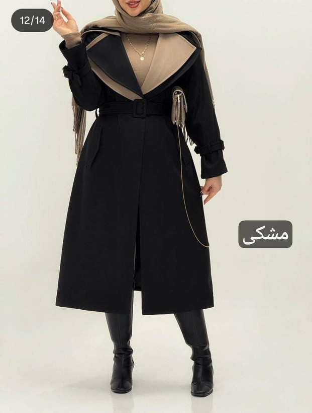 مانتو آستر دار رخ