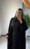 عبایی استین پِلیسه مجلسی